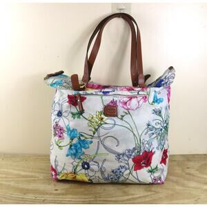 Bric's x Bag Milano Floral Garden M/ Large Tote Detachable Pouch Shopper Bag